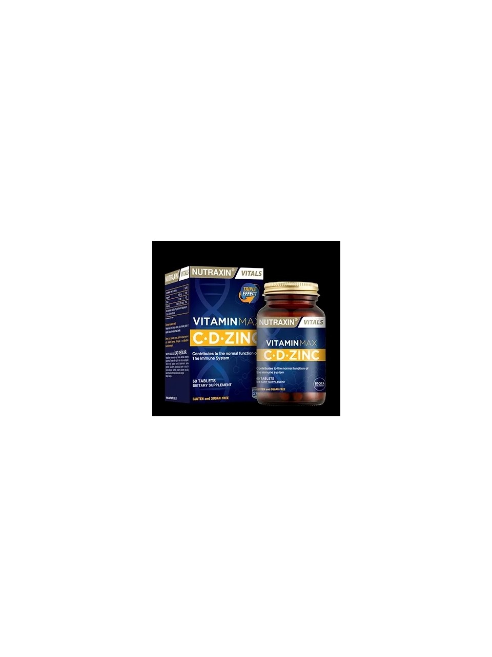 Vitamin Max C D Çinko 60 Tablet